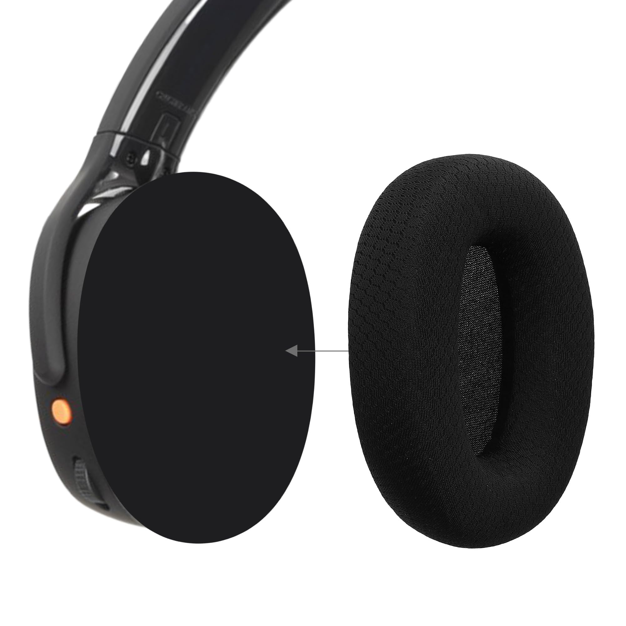Amazon | kwmobile Skullcandy Crusher ANC 2対応 イヤーパッド x2